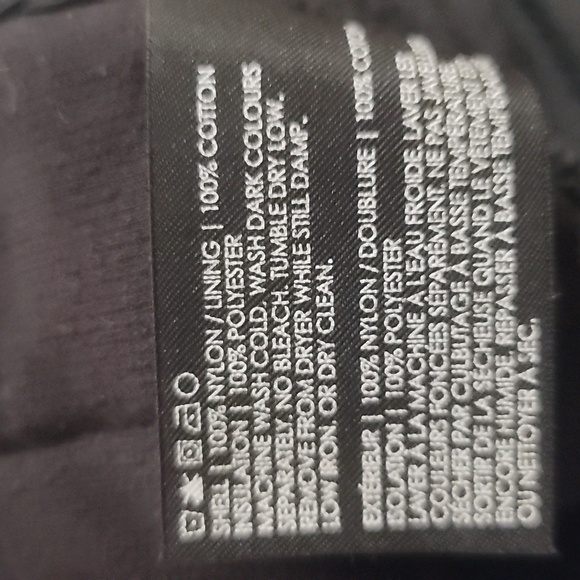 Club Monaco black quilted puffer vest extra small xs - Picture 9 of 11